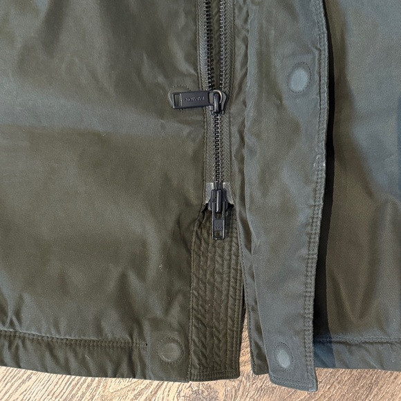 Babaton Dark Green Parka Faux Fur Lined - Picture 13 of 14